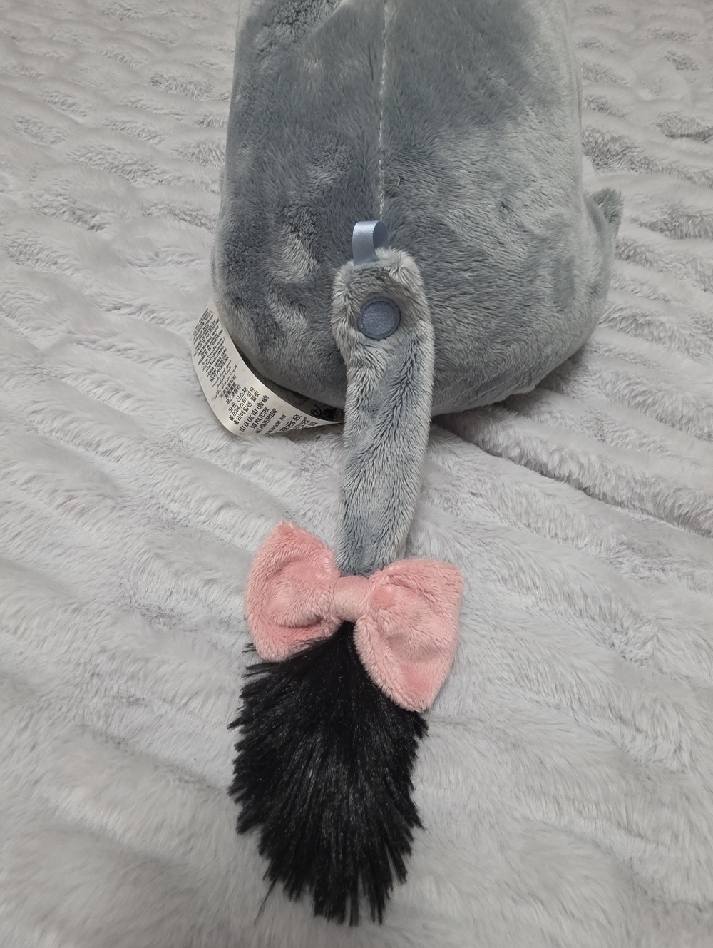 Disney Store Eeyore Plush Winnie The Pooh Grey Detachable Tail - Picture 6 of 12